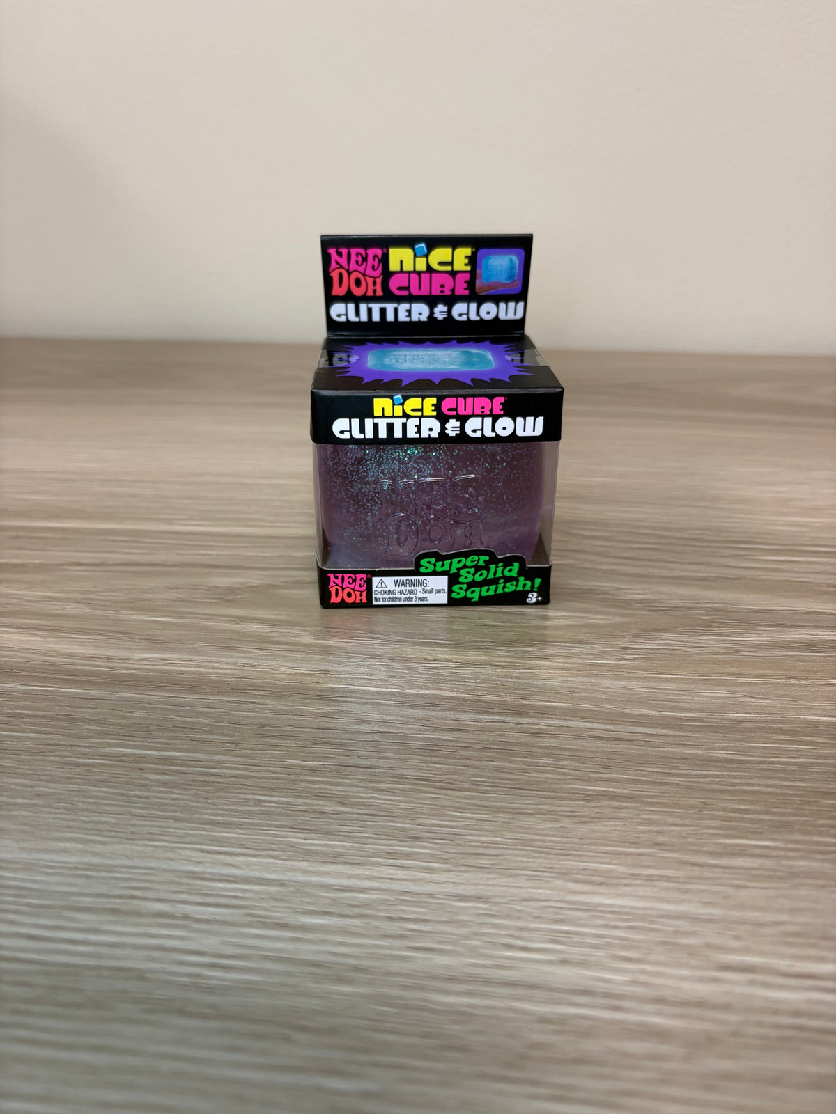 NeeDoh Nice Cube Glitter & Glow