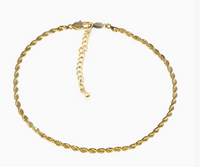 Ankle Bracelets - 14K Gold-Plated