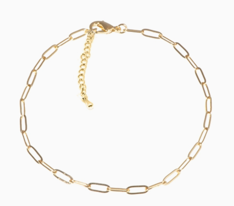 Ankle Bracelets - 14K Gold-Plated