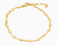 Ankle Bracelets - 14K Gold-Plated