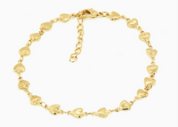 Ankle Bracelets - 14K Gold-Plated