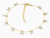Ankle Bracelets - 14K Gold-Plated