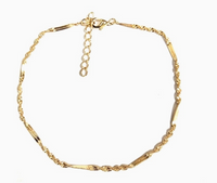 Ankle Bracelets - 14K Gold-Plated