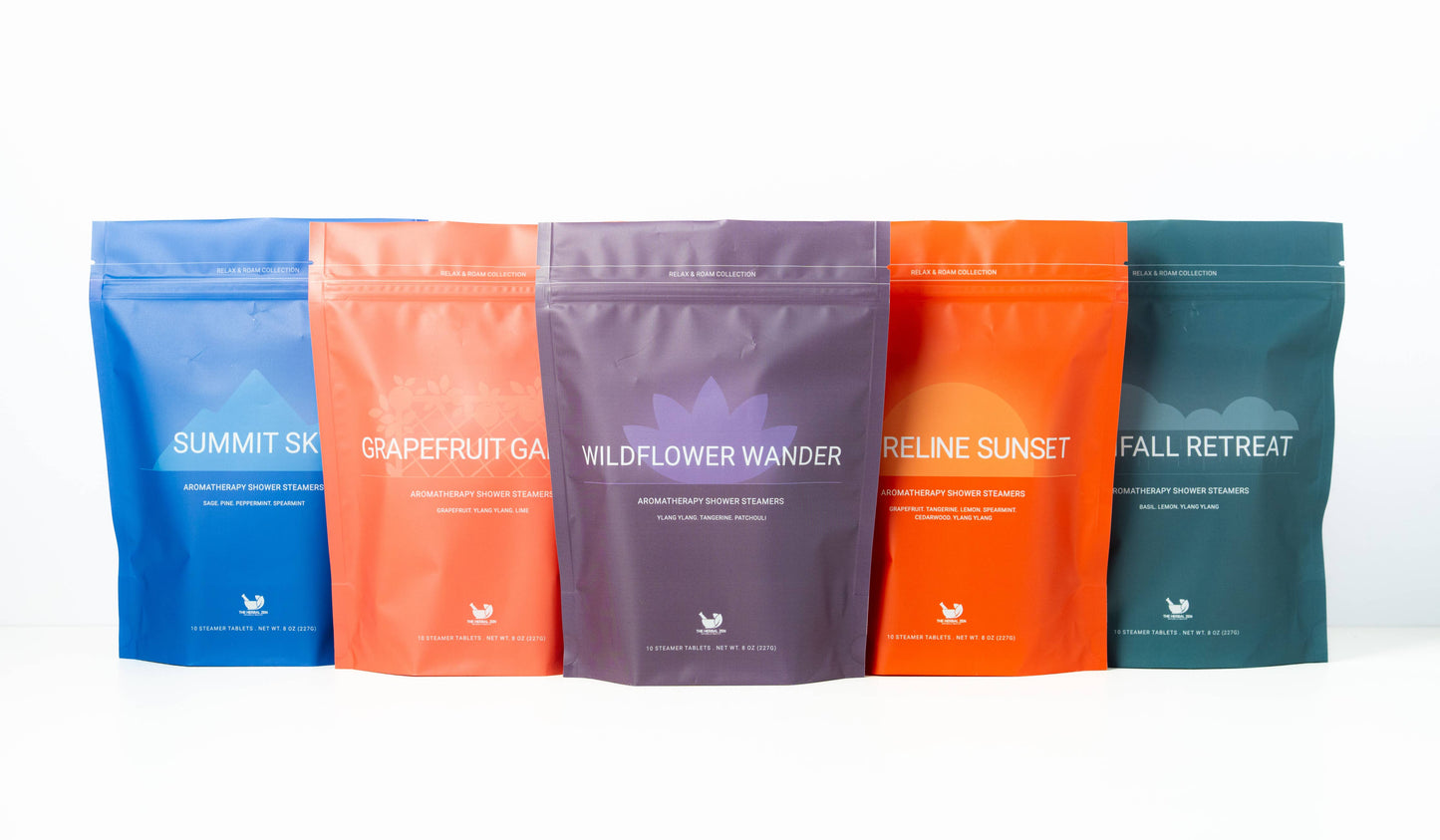 Relax & Roam Shower Steamers | Shoreline Sunset