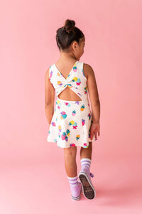 Sugar Berry | Twisty Back Active Dress (with shorts!) - COMING SOON!