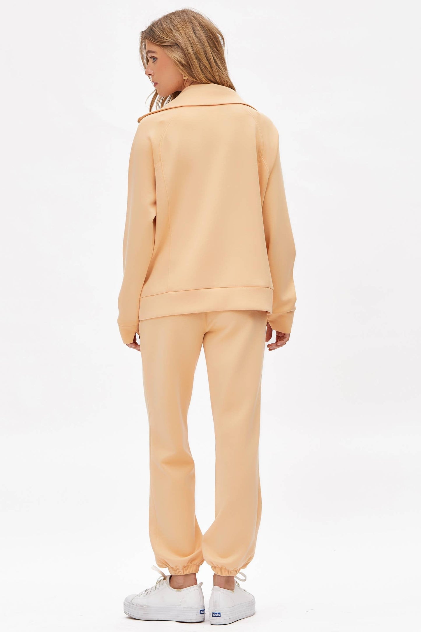 Quarter Zip Pullover + Jogger Modal Travel Set