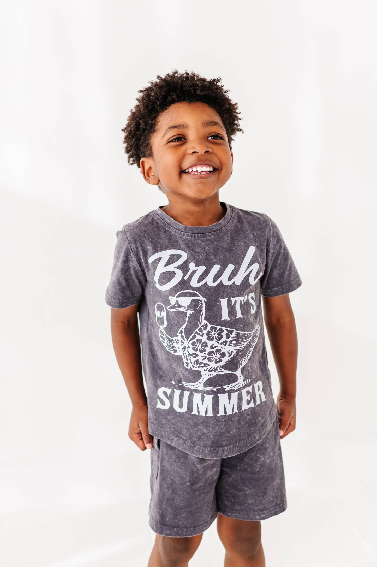 Bruh It's Summer | Charcoal Graphic Tee - COMING SOON!