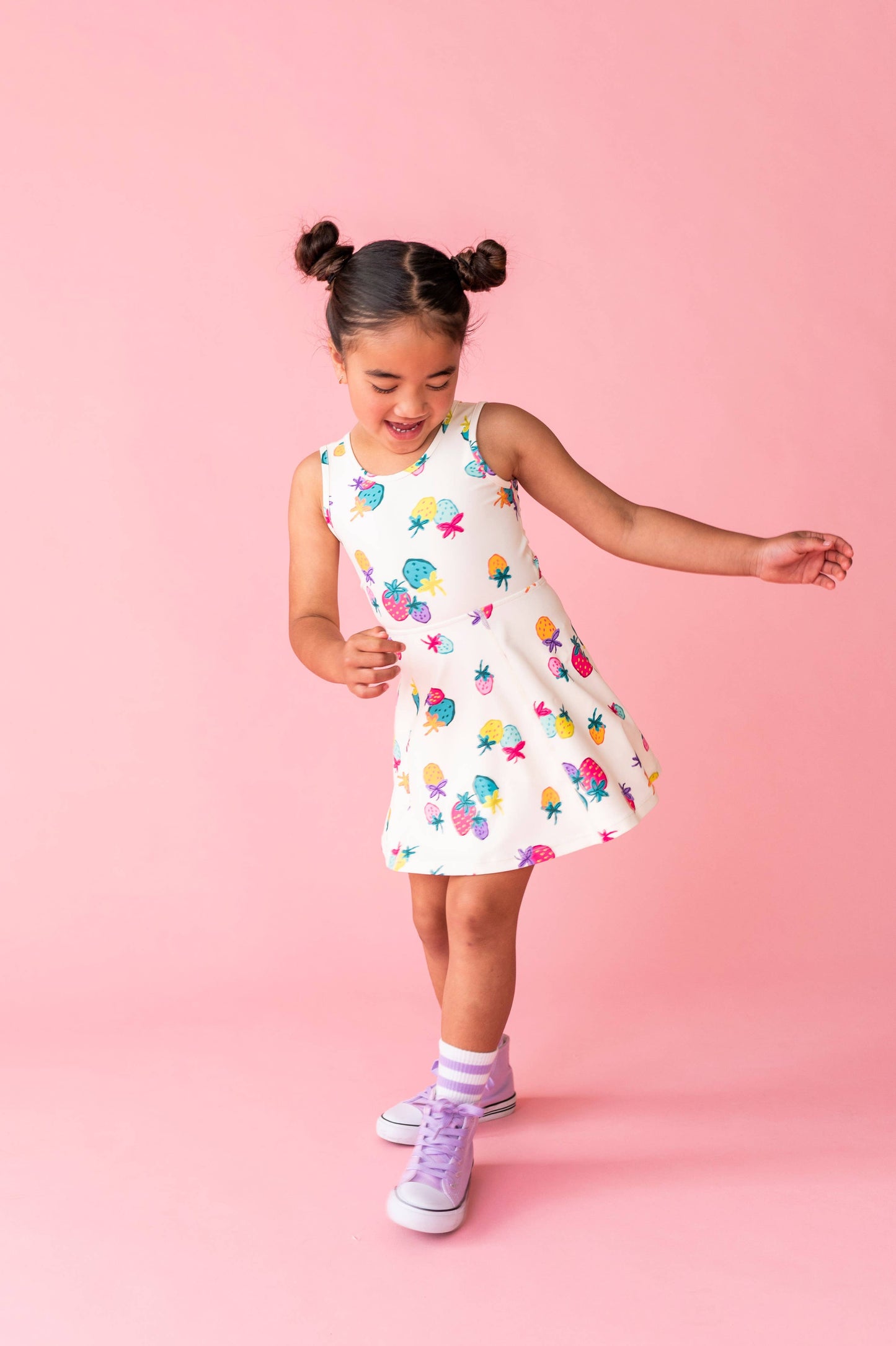 Sugar Berry | Twisty Back Active Dress (with shorts!) - COMING SOON!