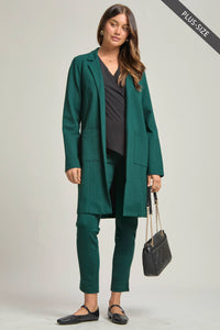 PLUS SIZE Magic Chic Midi Jacket