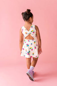 Sugar Berry | Twisty Back Active Dress (with shorts!) - COMING SOON!