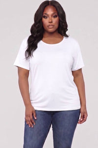 Basic Short Sleeve T-shirt - Plus Size
