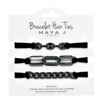 2-in-1 Bracelet Hair Tie Set