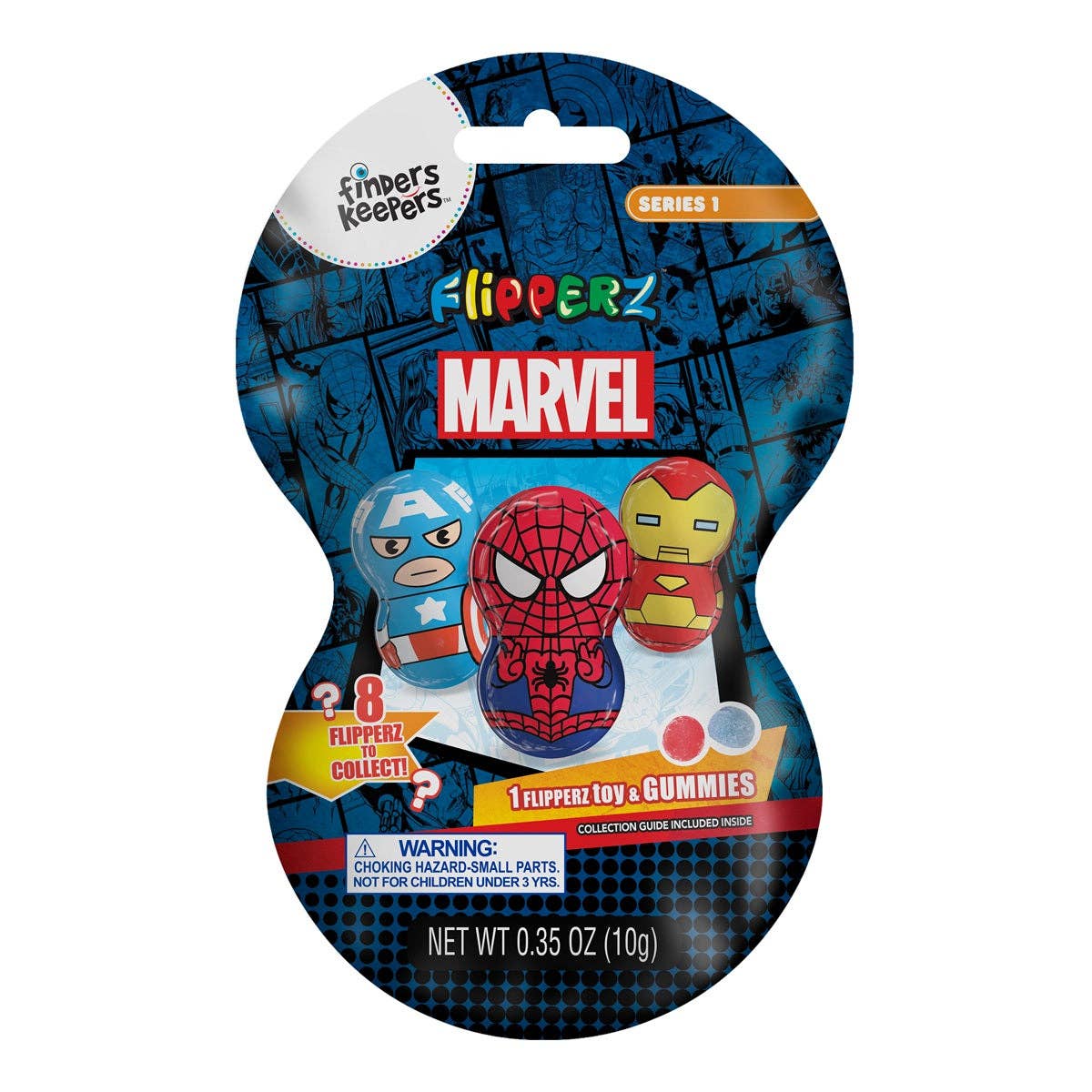 Finders Keepers Flipperz Marvel Series 1 Collectible Toy Blind Bag