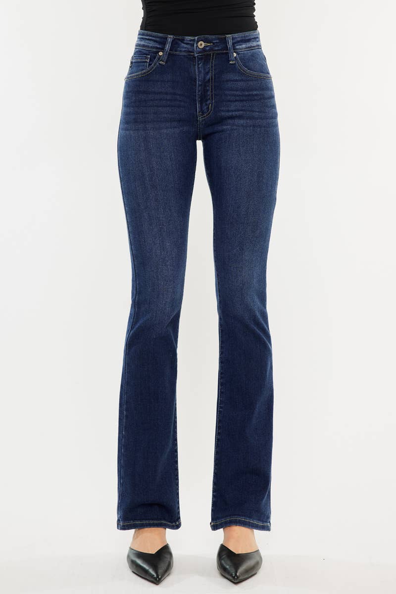 HIGH RISE BOOTCUT JEANS