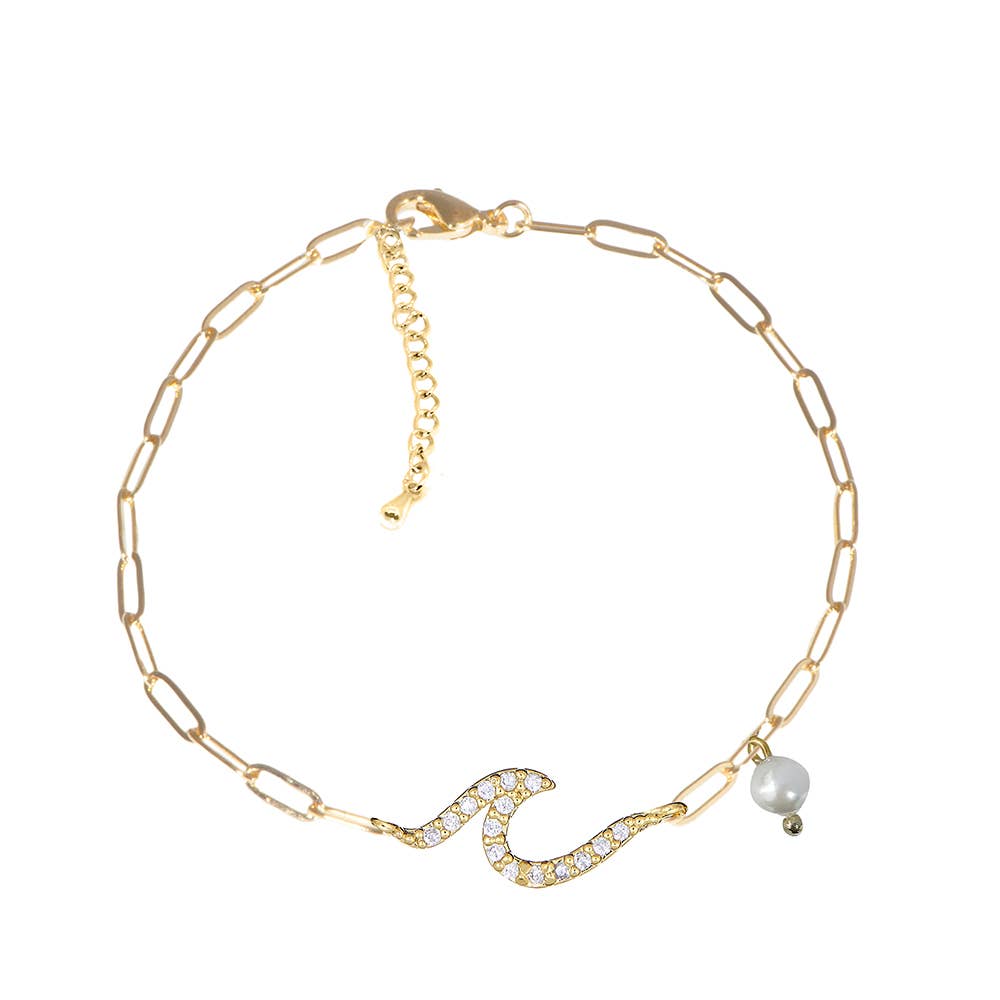 Ankle Bracelets - 14K Gold-Plated