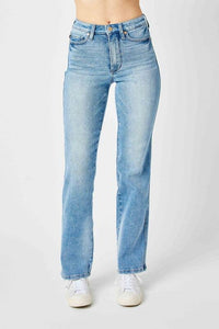 Judy Blue High Waisted Tummy Control Straight Jeans