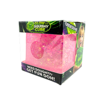 Fun Doh Glow in the Dark Squishy Sparkle Cube