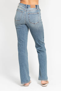 High Waisted Dad Straight Jean - Judy Blue