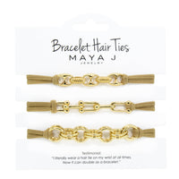 2-in-1 Bracelet Hair Tie Set