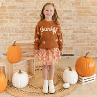 Thankful Thanksgiving Knit Sweater
