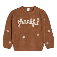 Thankful Thanksgiving Women's Sweater - Mommy and Me