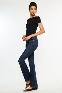 HIGH RISE BOOTCUT JEANS