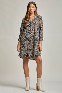 Scarlett Dress – Wrinkle-Free, Travel-Friendly A-Line Dress with Lizzy Neck