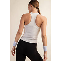 Butter Soft Racerback Tank with Built-In Bra