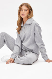 Quarter Zip Pullover + Jogger Modal Travel Set