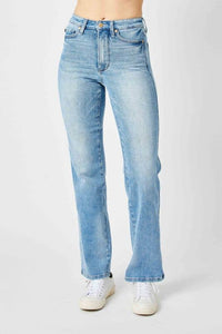 Judy Blue High Waisted Tummy Control Straight Jeans