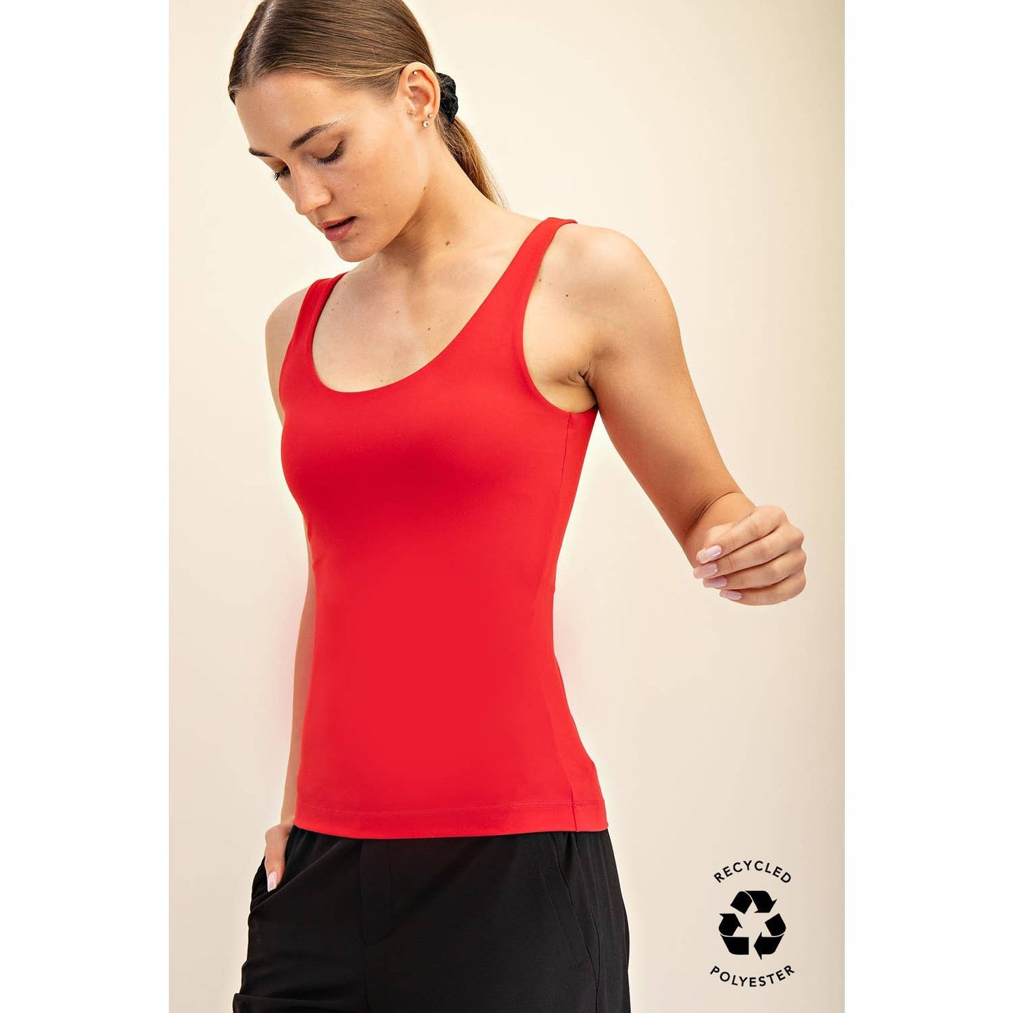 Butter Soft Round Neck Tank Top – Plus/Curvy