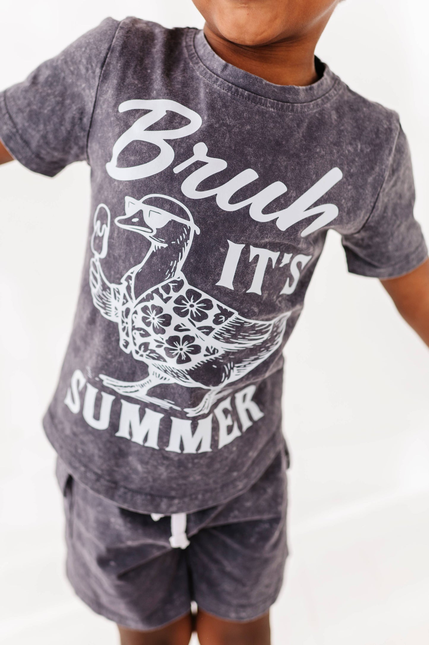 Bruh It's Summer | Charcoal Graphic Tee - COMING SOON!