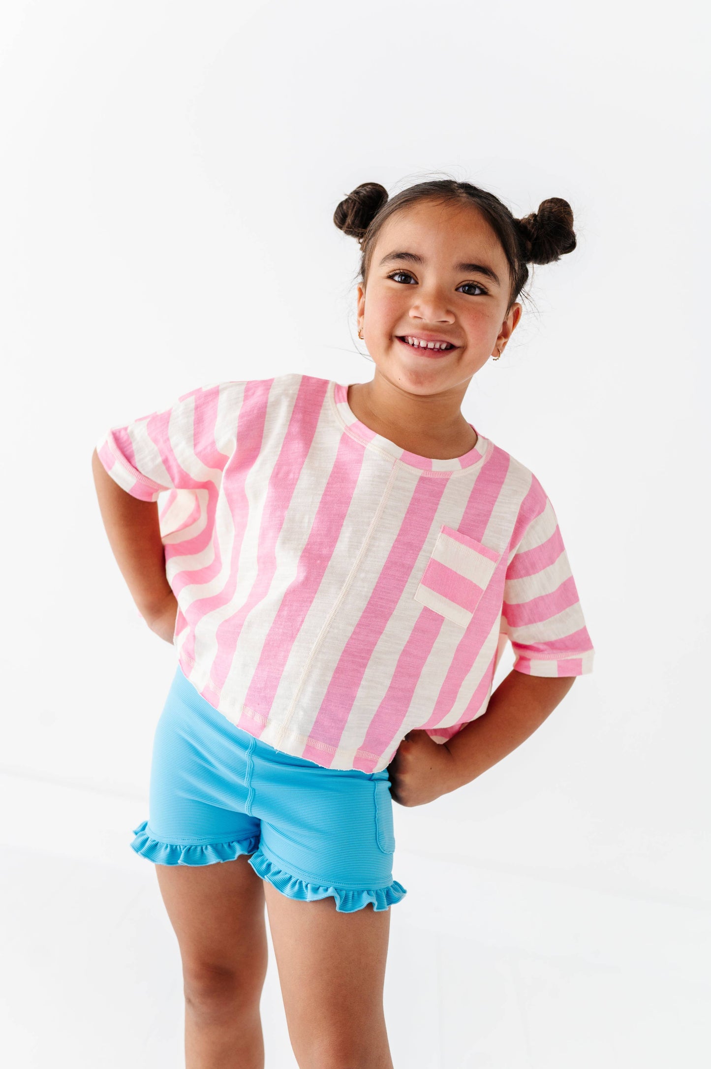 Cotton Candy Stripe | Boxy Crop - COMING SOON!