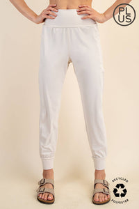 BUTTER JOGGER WITH SIDE POCKETS - PLUS SIZE