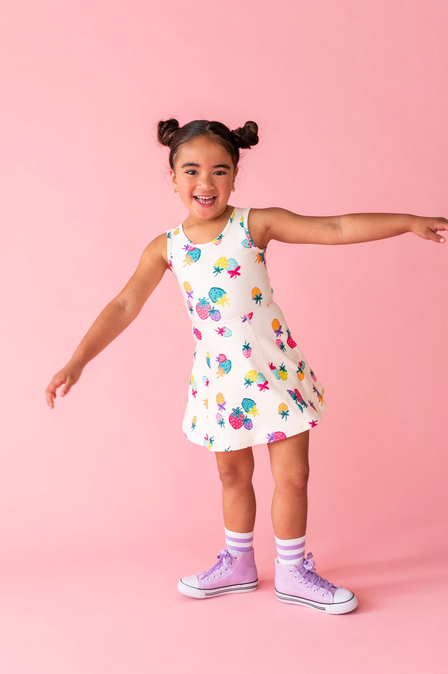 Sugar Berry | Twisty Back Active Dress (with shorts!) - COMING SOON!