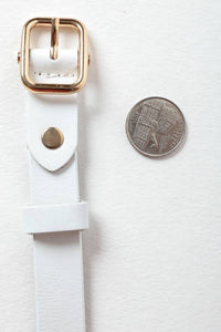 Versatile Skinny Leather Belt