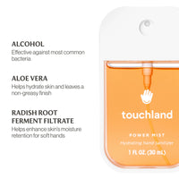 Velvet Peach Power Mist Hydrating Hand Sanitizer