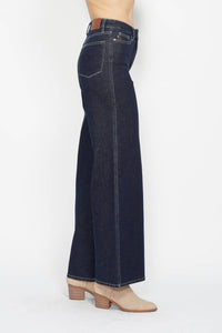 Judy Blue High Waisted Tummy Control Retro Wide Leg Jeans