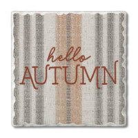 Autumn Cork Backed Coasters – 4" x 4" Drink Coasters for Stylish Surface Protection