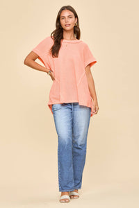 Crochet Knit Poncho Top