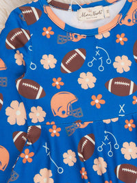 Touchdown Toss Twirl Swing Dress