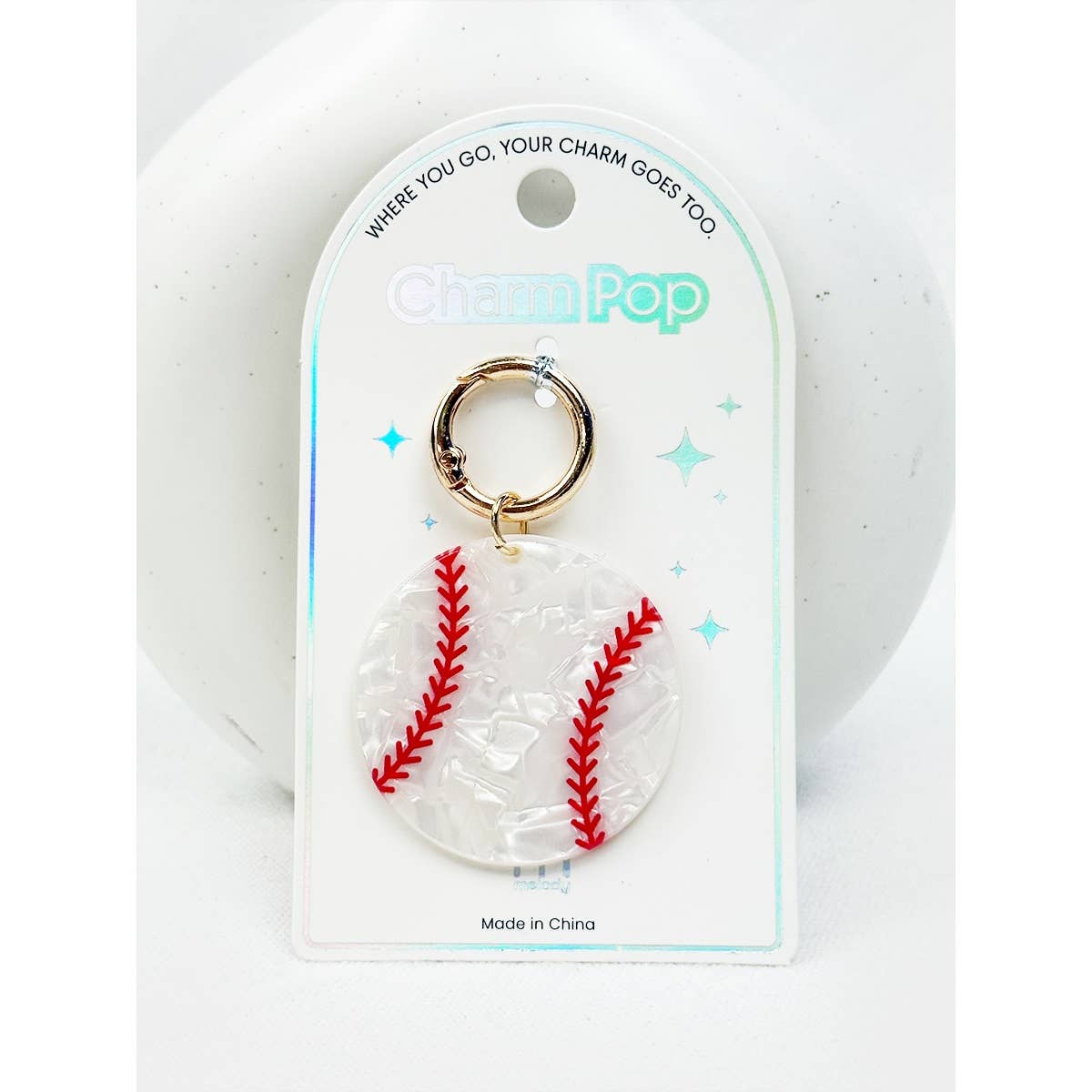 All Day Sports Key Charm