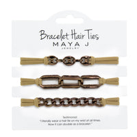 2-in-1 Bracelet Hair Tie Set