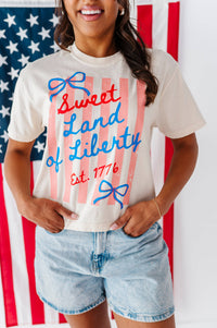 Sweet Land of Liberty | ADULT tees (FULL LENGTH)