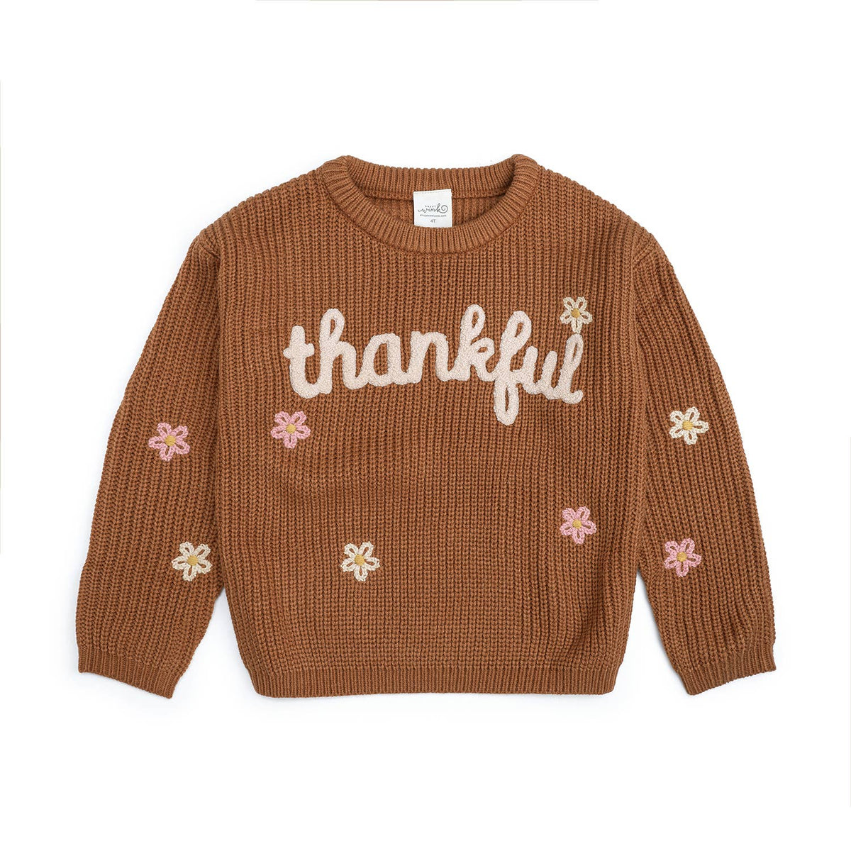 Thankful Thanksgiving Knit Sweater