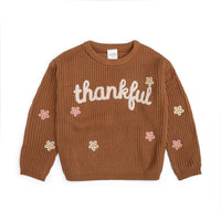 Thankful Thanksgiving Knit Sweater