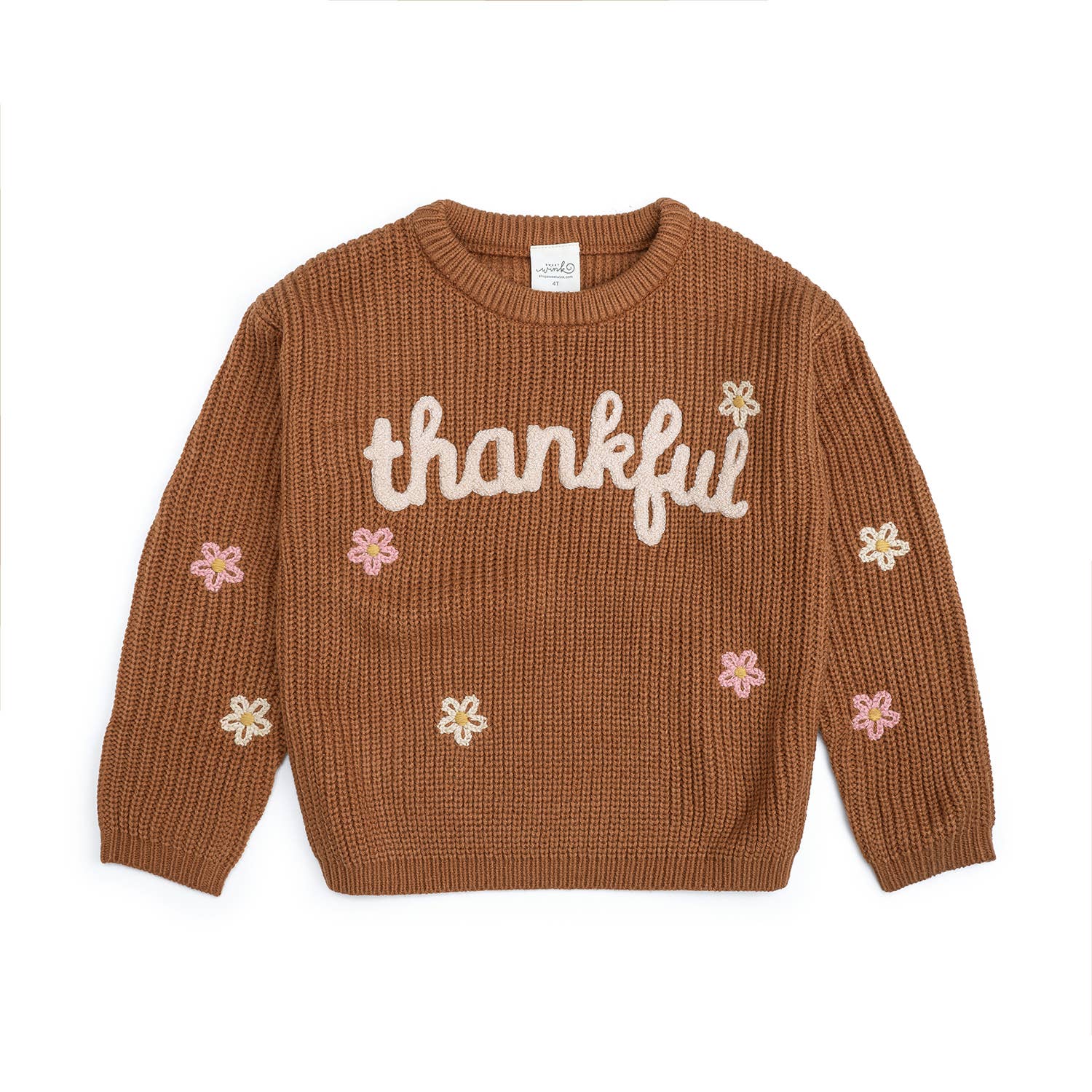 Thankful Thanksgiving Knit Sweater
