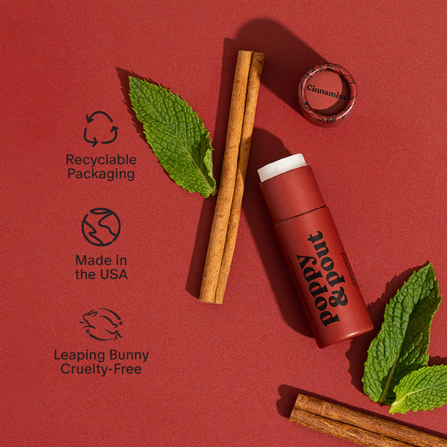 Cinnamint Lip Balm – Natural, Spicy & Ultra-Hydrating