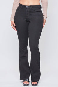 Essential High Rise Flare Jeans – Long Inseam, Tall Fit, Retro 70s Style