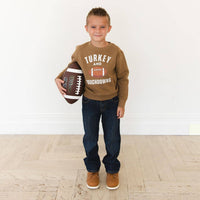 Turkey and Touchdowns Thanksgiving Sweatshirt